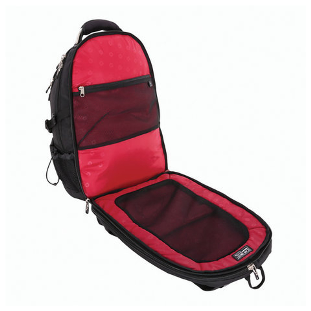 Рюкзак WENGER, универсальный, черно-серый, функция ScanSmart, 38 л, 34х23х48 см, 6677204410