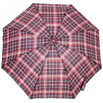 Зонт мужской полуавтомат «Ультрамарин - Клетка», d-100см, цвет микс, ручка крючок, длина в слож. виде 42см