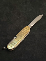 Латунные накладки на Victorinox 91мм