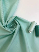 Коттон сорочка принт полоска, мятный NB#69