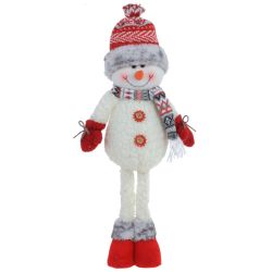 GAEM Игрушка набивная "Снеговик", L22 W9 H66/45 см, 2в.