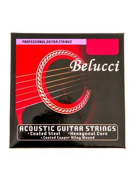 Струны для акустической гитары Belucci