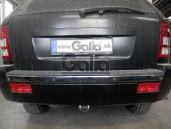 Фаркоп оцинкованный Galia J006A для Jeep Grand Cherokee WK 2005-2010, Jeep Commander 2006-2010(паспорт и сертификат в комплекте)(без электрики)