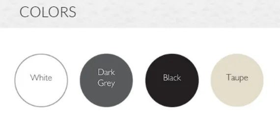 Шезлонг Slim белый