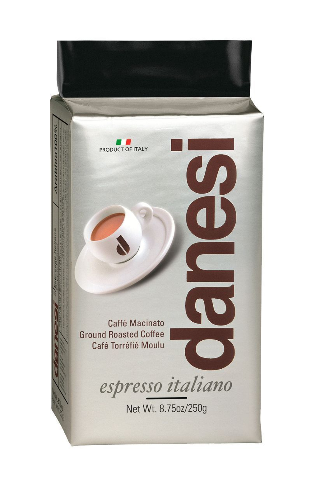 Кофе молотый Danesi Doppio / Данези Доппио, герметичная упаковка, 250 г.