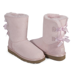 Угги Bailey Bow Metallic Seashe Pink II