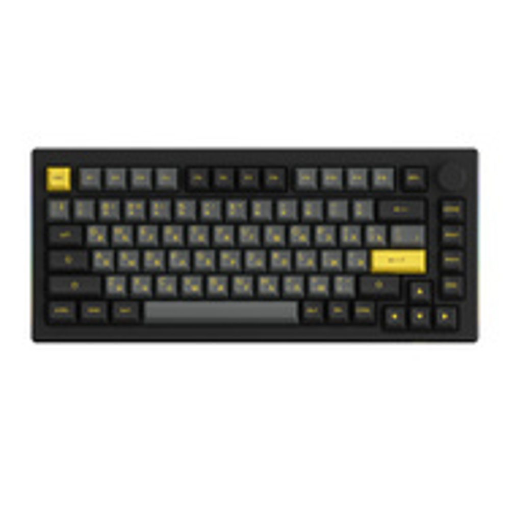 AKKO 5075B Plus Black&Gold 3 Modes RGB Hot Swap V3 Cream Yellow Switch
