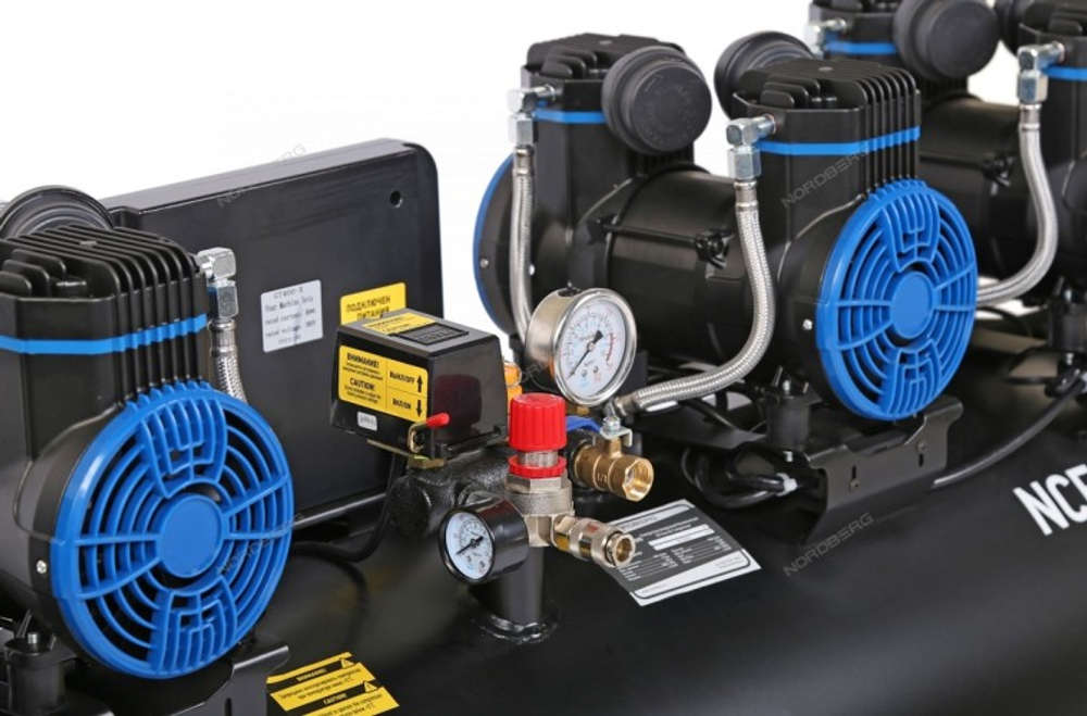 Компрессор поршневой безмасляный NORDBERG NCEO200/1000