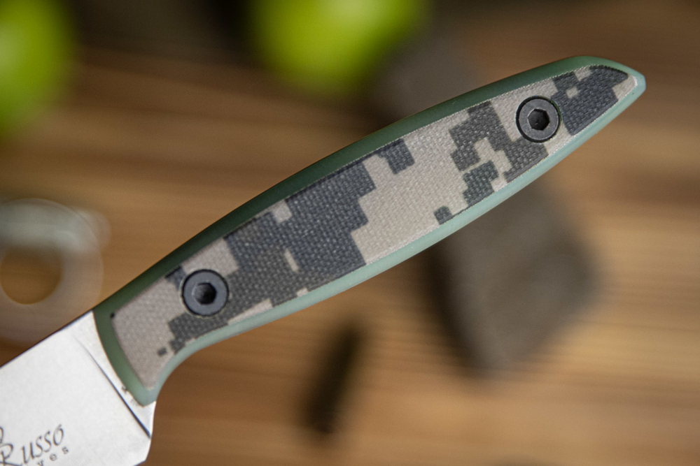 🏆Кухонный нож Alexander S N690 Camo G10
