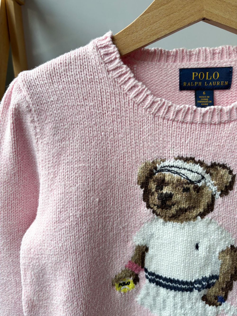 Хлопковый джемпер Polo Ralph Lauren, 110