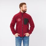 Куртка флисовая Alaskan NorthWind бордовый XXXL