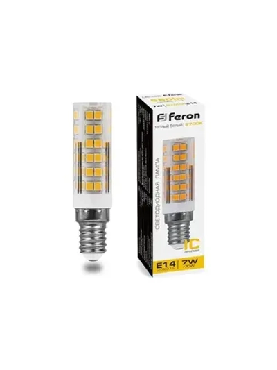 Светодиодная лампа Feron 7W 230V E14 2700K LB-433