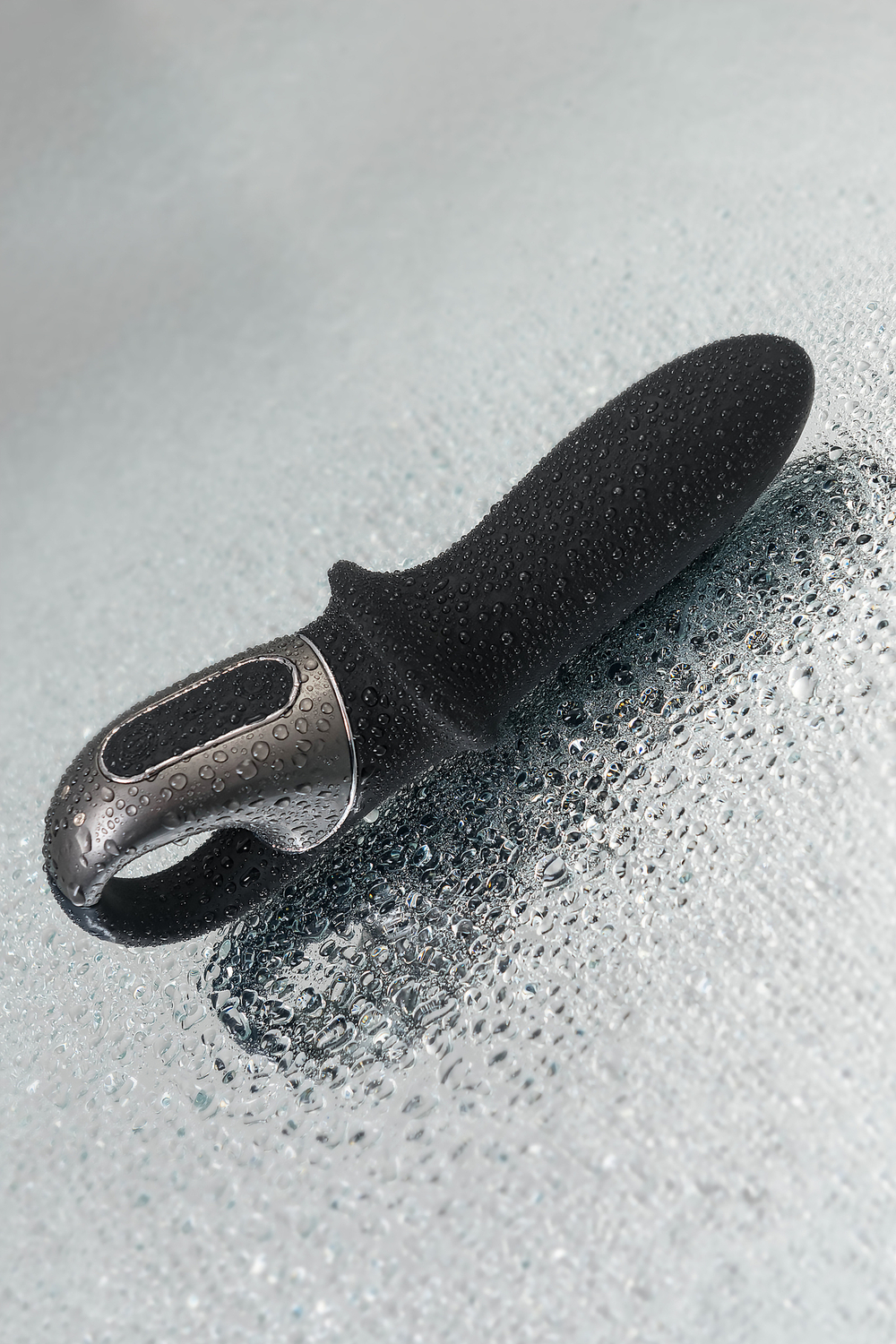 Анальный вибратор Satisfyer Hot Passion с подогревом черный