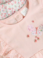 Платье и спортивные брюки в комплекте для малышей Next Q95-420, Розовый