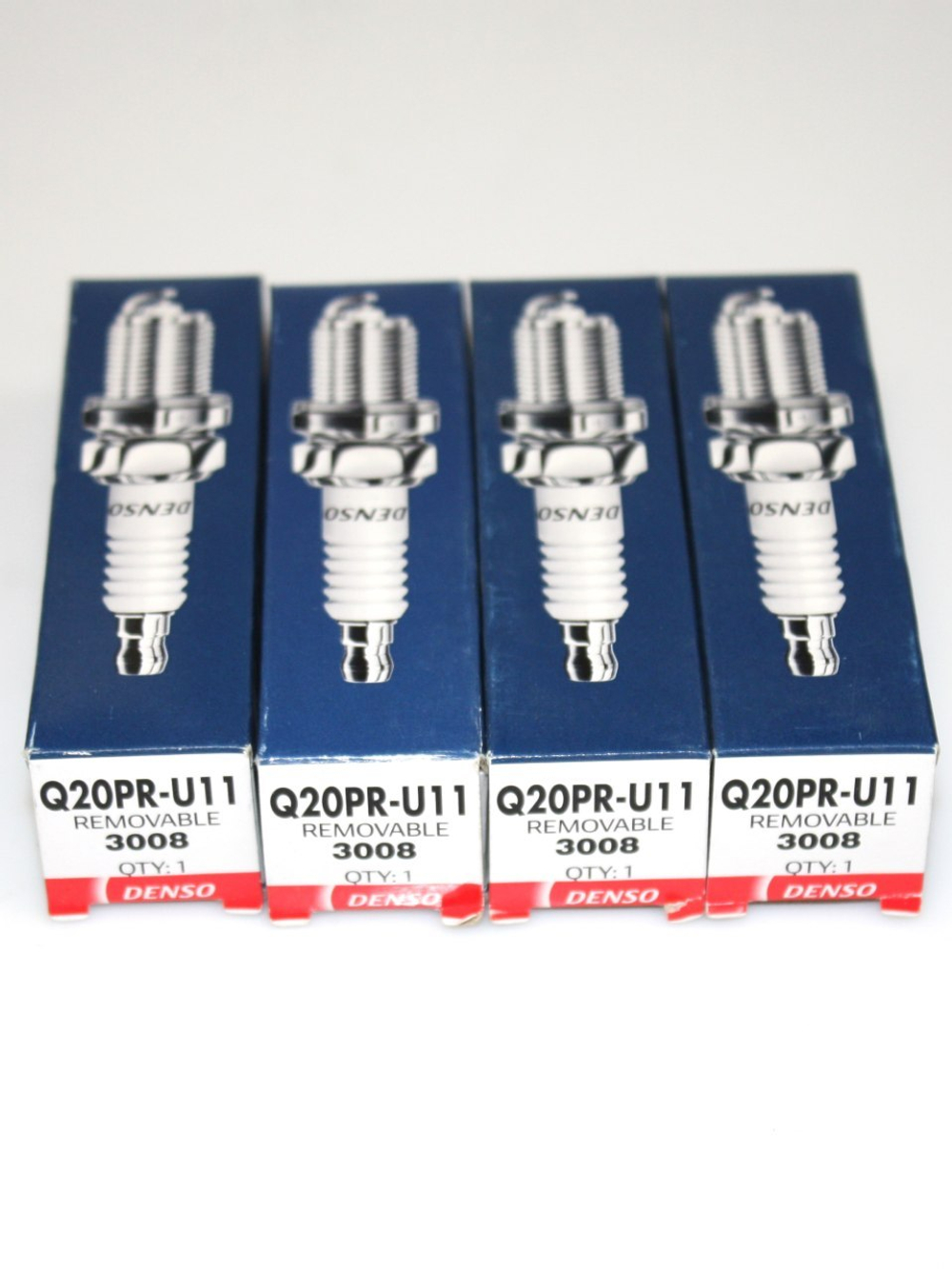 Свечи зажигания Denso Q20PRU11 (Комплект 4 шт.)
