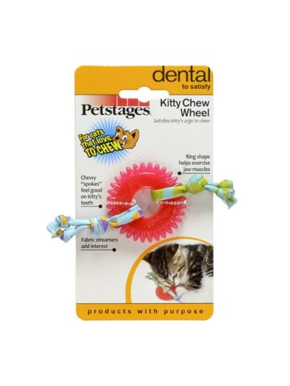 Petstages Игрушка для кошек Dental OPKA колесико