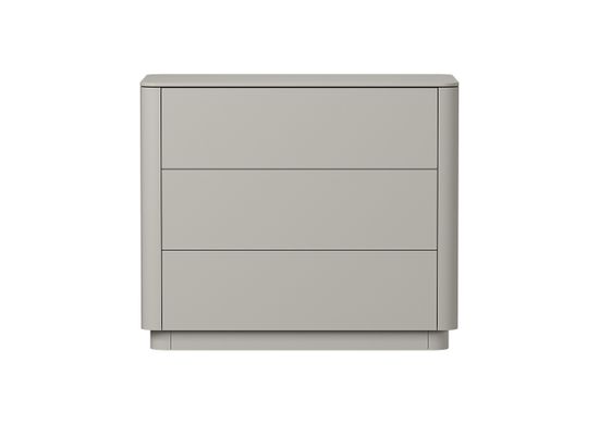 Комод Tammi 3 ящика ширина 90 см (серо-бежевый)