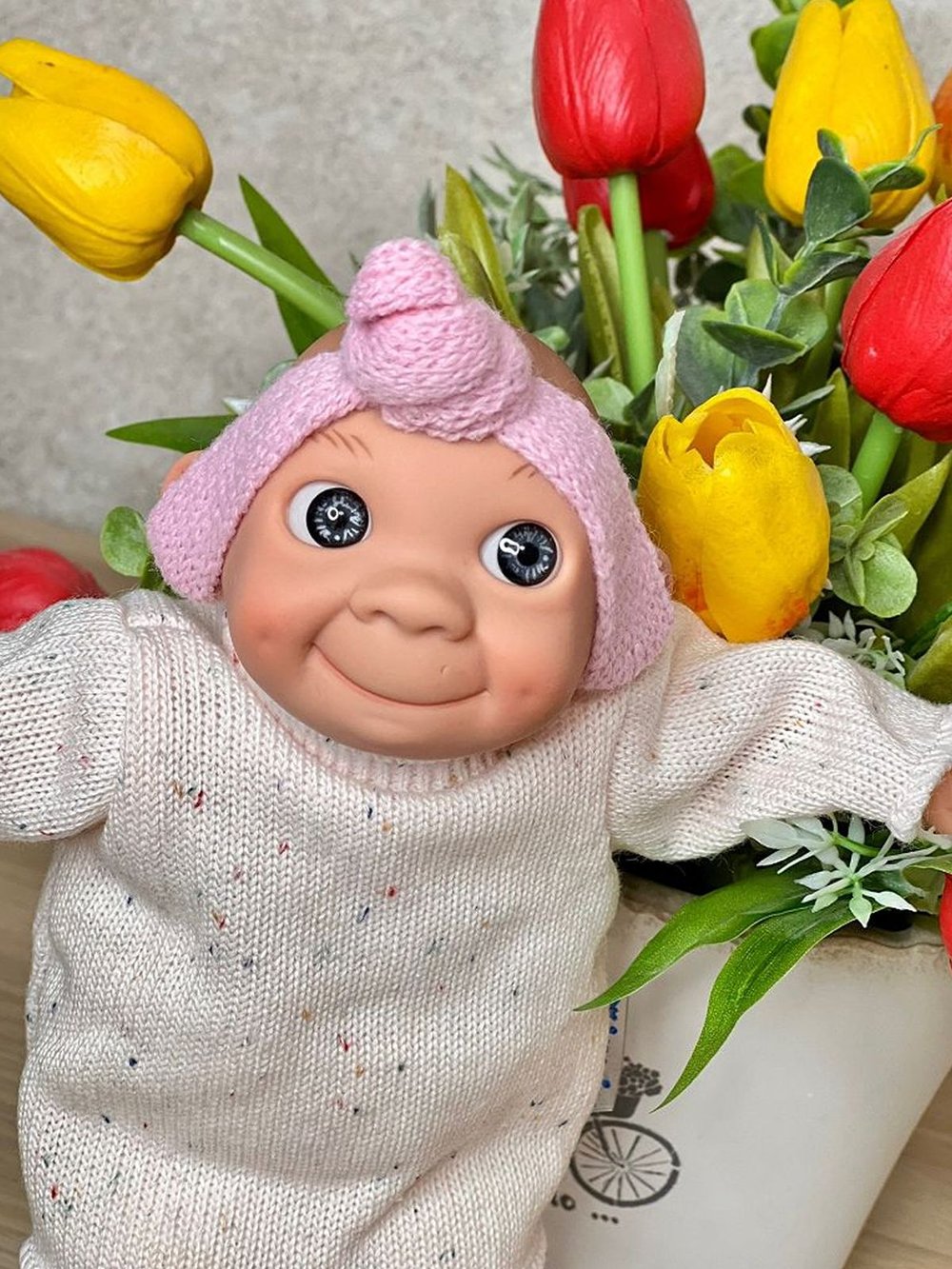 Кукла LAMAGIK мягконабивная  23см Caritas (303U4)