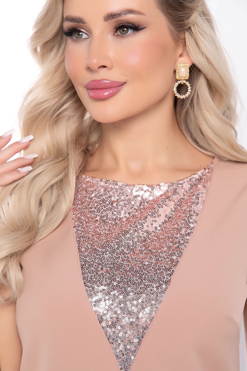 Платье "Донна" (пудра) П7933 LT Collection