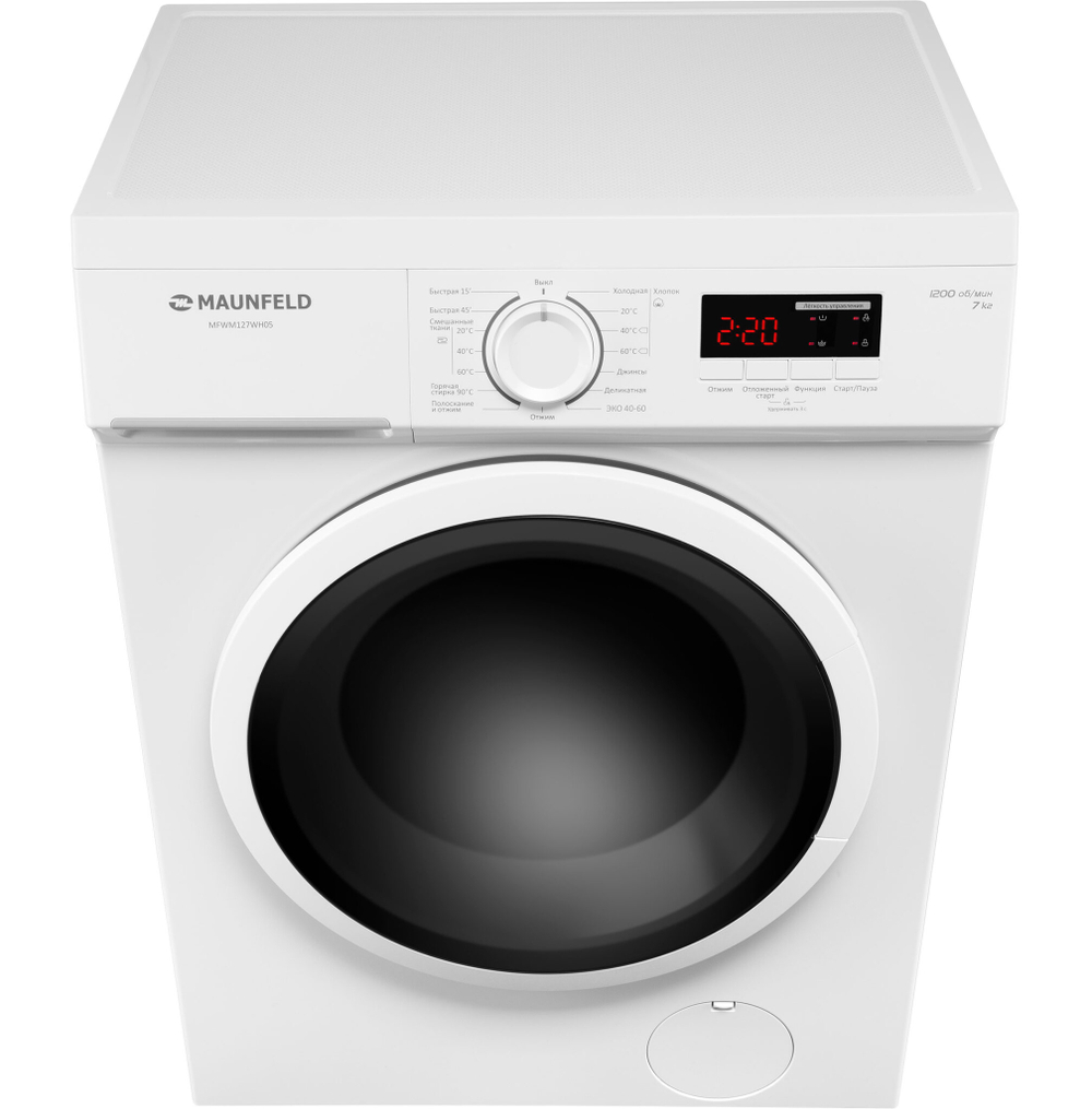 Стиральная машина MAUNFELD MFWM127WH05 фото 6