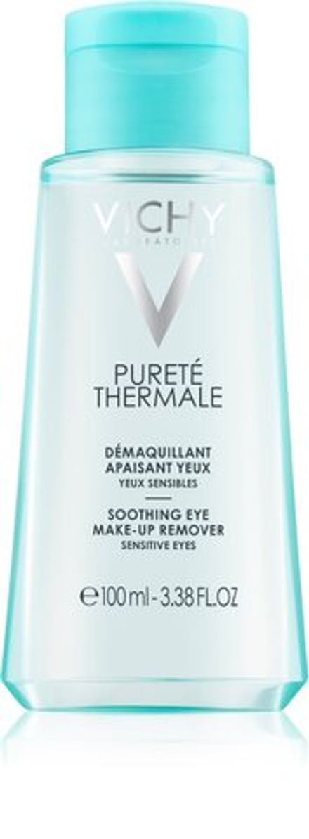 Vichy Purete Thermale - успокаивающее средство для снятия макияжа с глаз /   100  ml  / GTIN 3337875674423