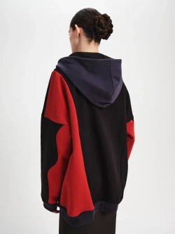 Худи из плотного футера OLA OLA