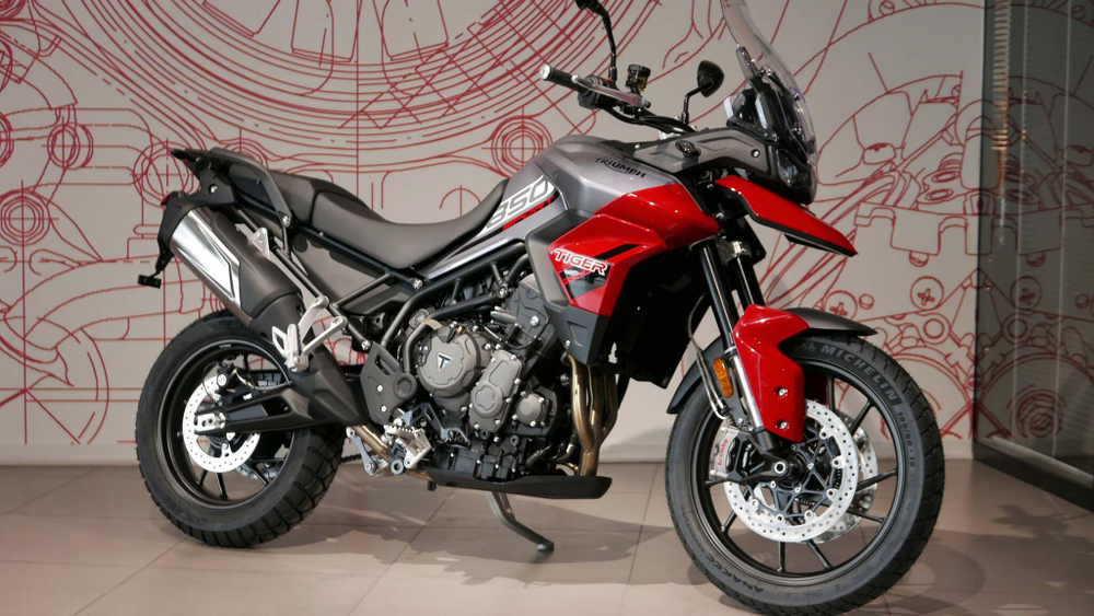 Triumph Tiger 850 Sport красный