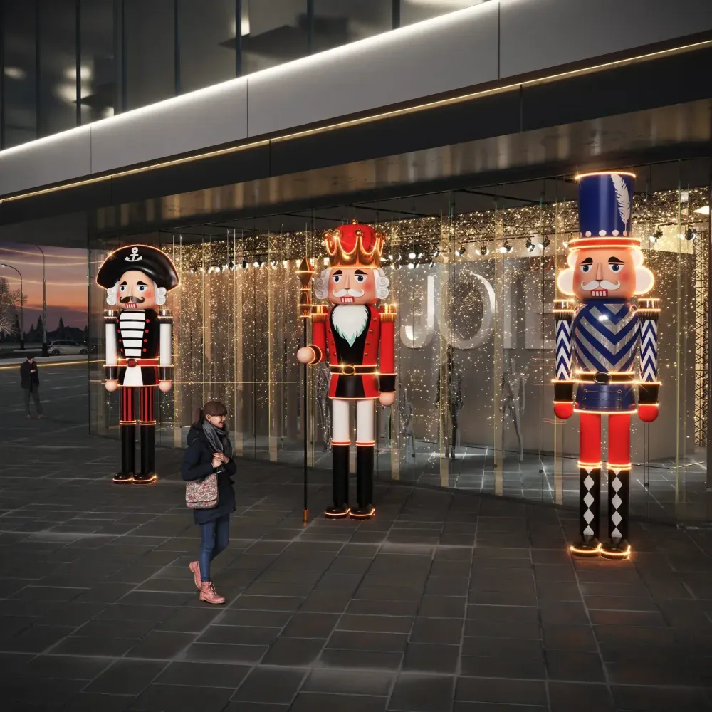 Большая фигура "Щелкунчик" солдатик