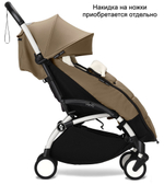 Коляска Stokke YOYO3 Newborn Shell рама белая White 2 в 1 Toffee