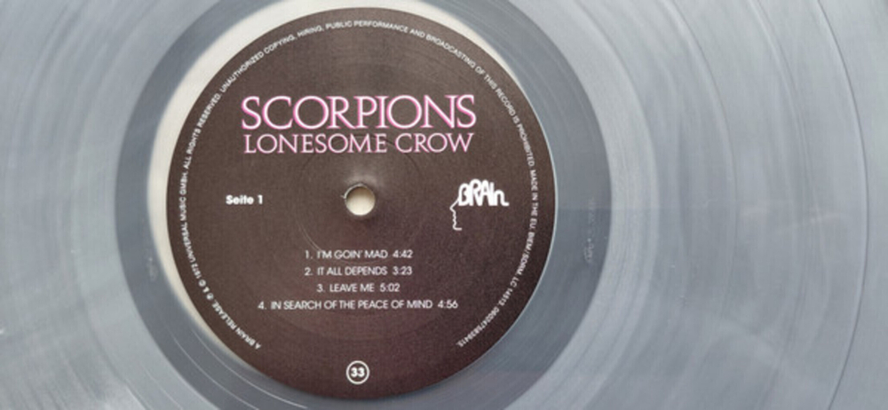 Scorpions / Lonesome Crow (Limited Edition)(Clear Vinyl)(LP)