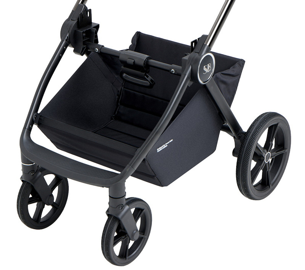 Детская коляска Sweet Baby Elegante 3 в 1 Chrome Black