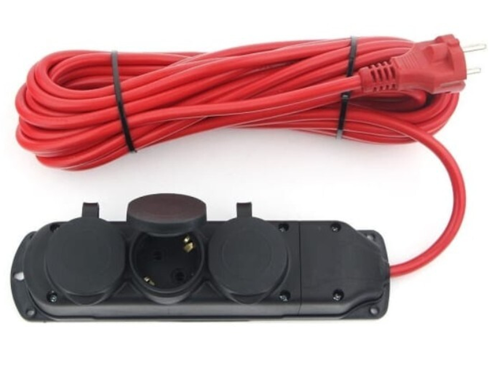 Удлинитель  Power Cube PC-3G-3B-20(IP)