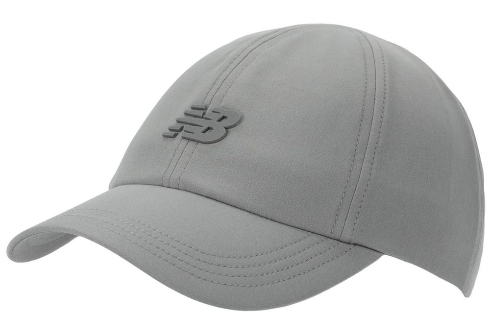 Теннисная кепка New Balance 6 Panel Performance Hat V 2.0 - grey