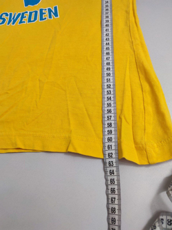 Футболка из хлопка с принтом 46 размер