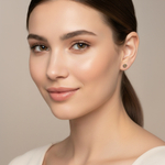 Серьги пусеты Fiore Luna Greige SWE297 GR S