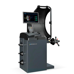 Станок балансировочный ROSSVIK VT-63, 220В (LCD, лазер, эл. линейка, УЗ) RAL7016 СЕРЫЙ