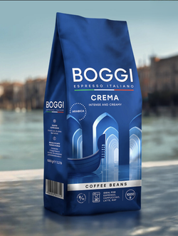 Кофе в зернах Boggi CREMA, 1000 г