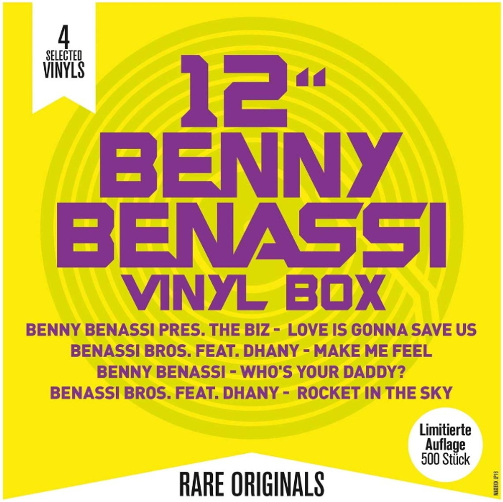Benny Benassi / 12" Vinyl Box (4x12" Vinyl Single)