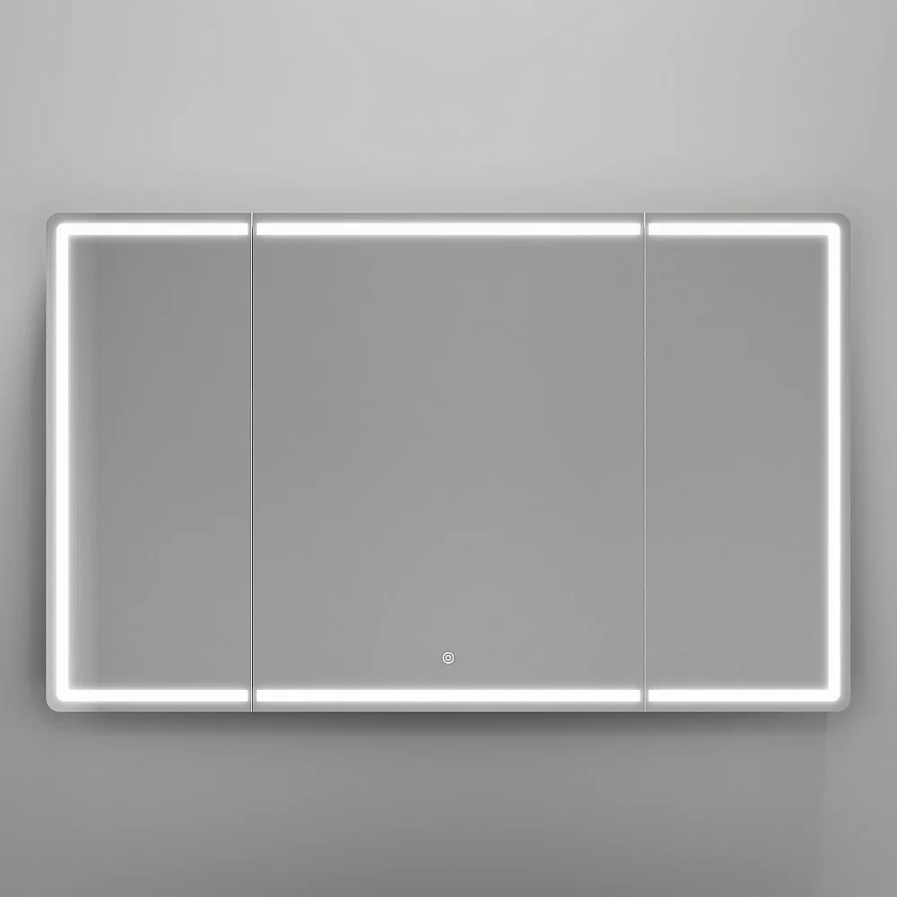 Зеркальный шкаф Sancos Mirror MI120EG дуб галифакс натуральный