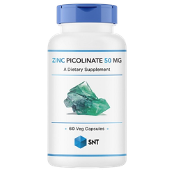 SNT Zinc Picolinate 50 mg 60 caps, Пиколинат цинка !!! Срок 03.09.2025