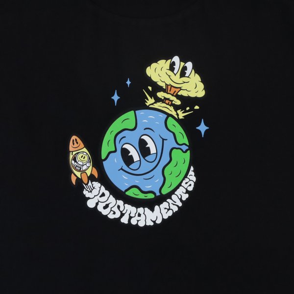 Футболка Postaments Planet (black) артикул: - купить в магазине Дайс