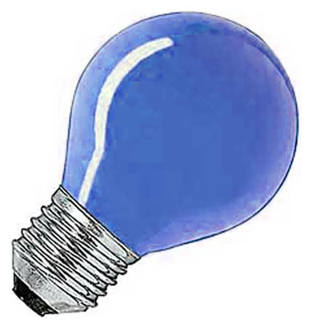 Лампа накаливания обычная 10W R45 Е27 M - цвет в ассортименте