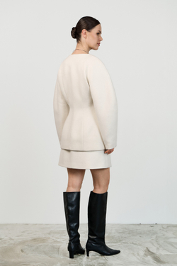 Юбка трапеция мини