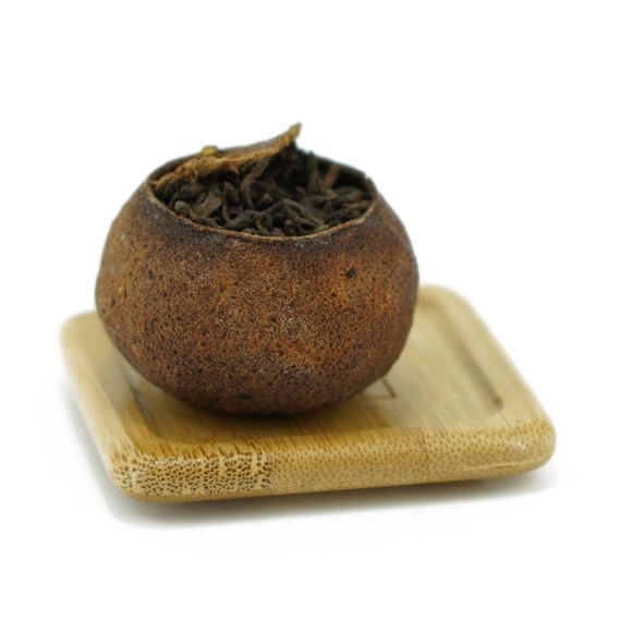 Shu puer w mandarynce