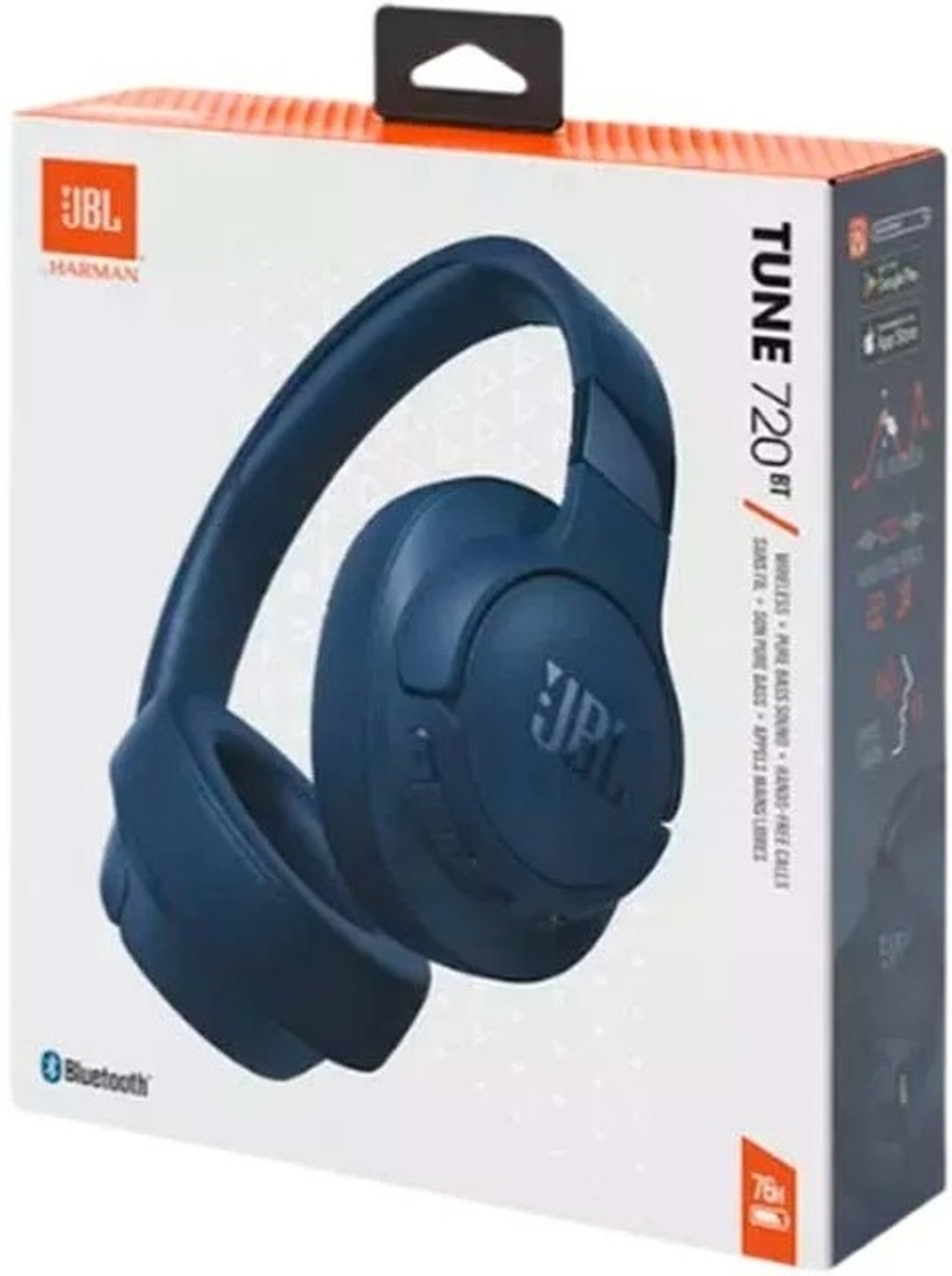 Беспроводные наушники JBL T720BT, синий