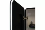 Зеркальный шкаф ART&MAX Lecce 36 AM-Lec-360-1560-1D-DS-F-Nero