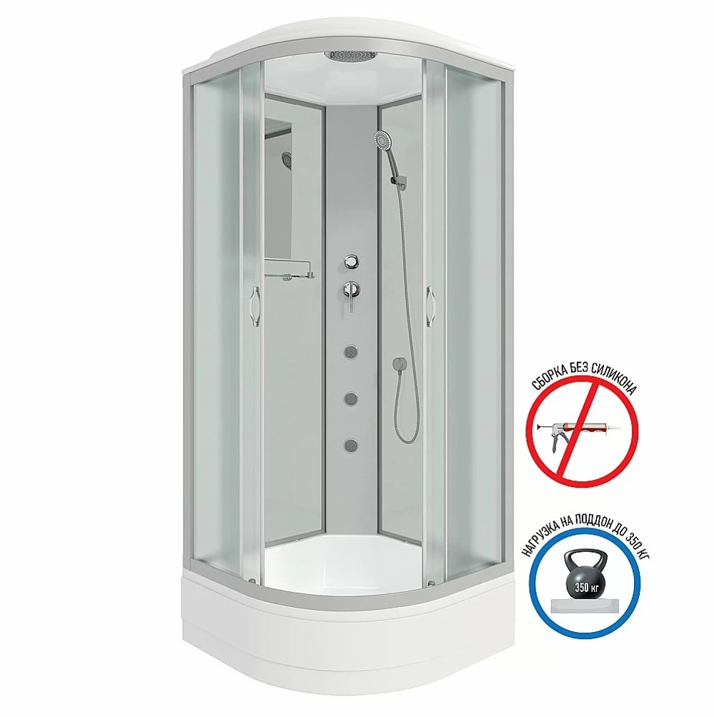 Душевая кабина Niagara Classic NG-3302G 100х100