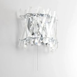 Citilux Ингвар CL334421 Бра хрустальное с выключателем Хром