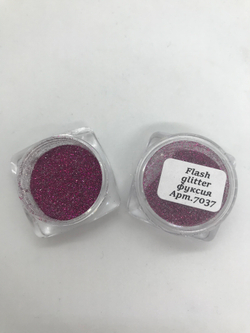 Flash glitter Светоотражающие блестки для дизайна ногтей, фуксия