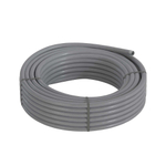 Металлорукав DN 35мм в гладкой ПВХ изоляции, Dвн 35,0 мм, Dнар 43,0, 25м, цвет серый